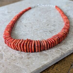 Elegant Coral Necklace